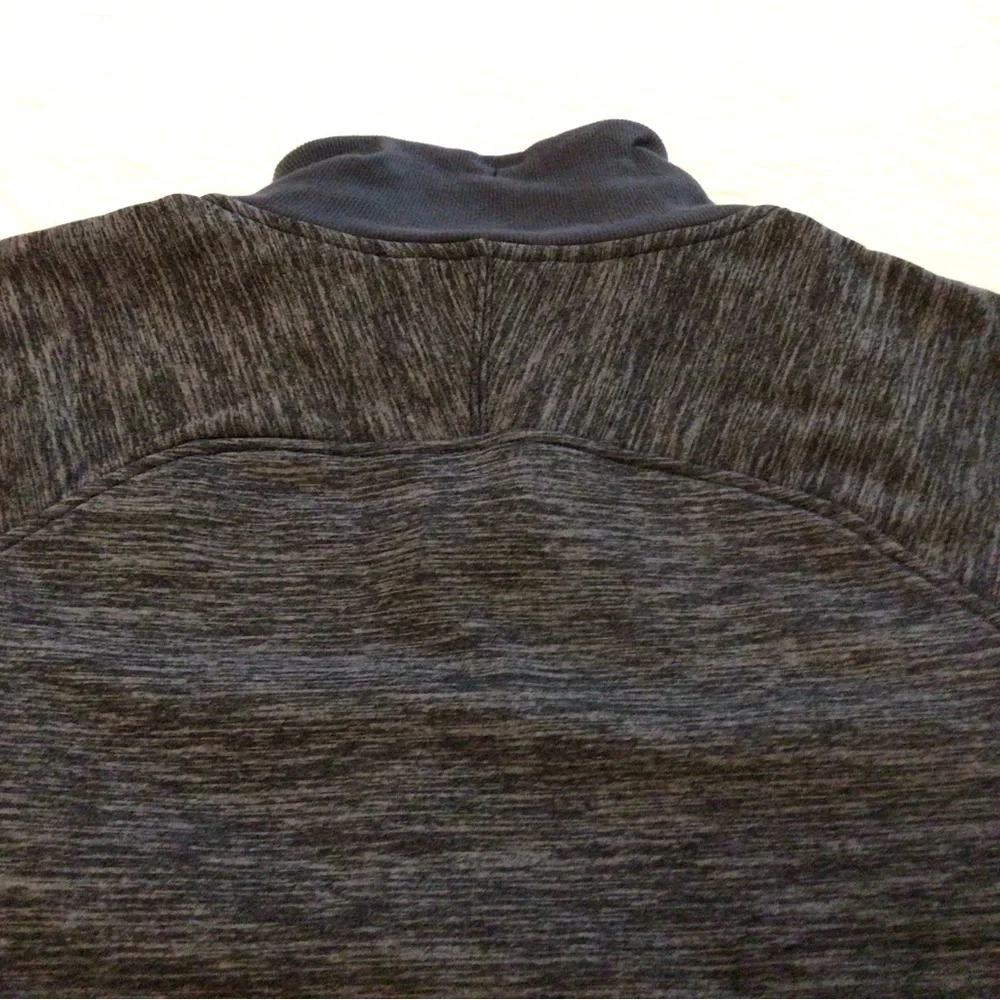 Athleta Polartec Powerstretch Quarter-zip Sweatshirt, charcoal, XL - Picture 7 of 11